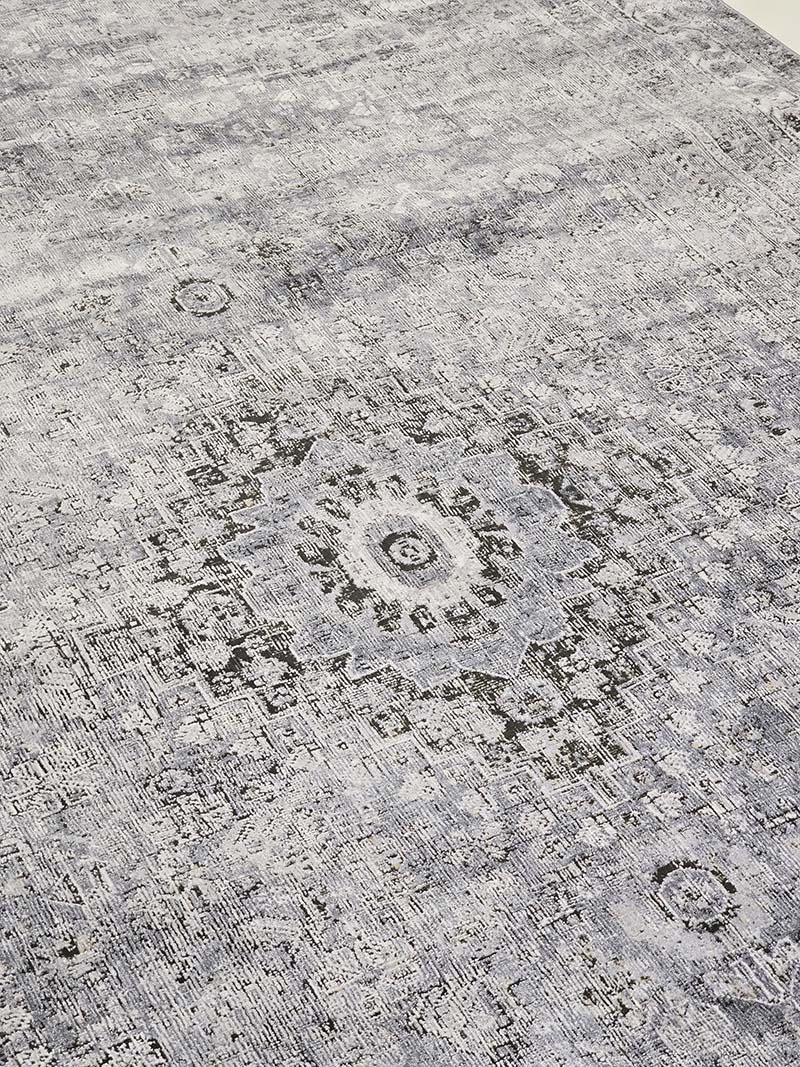 فرش ماشینی مدرن سیزان کاشان - کد کالیفرنیا 12433 zb