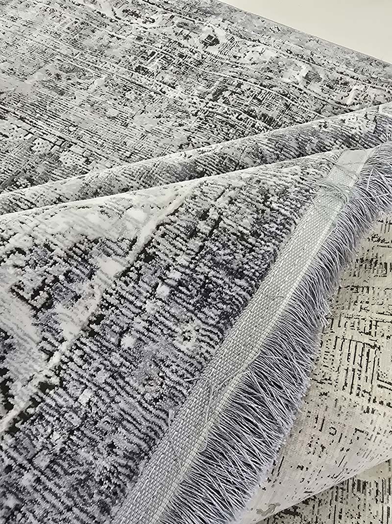 فرش ماشینی مدرن سیزان کاشان - کد کالیفرنیا 12433 zb