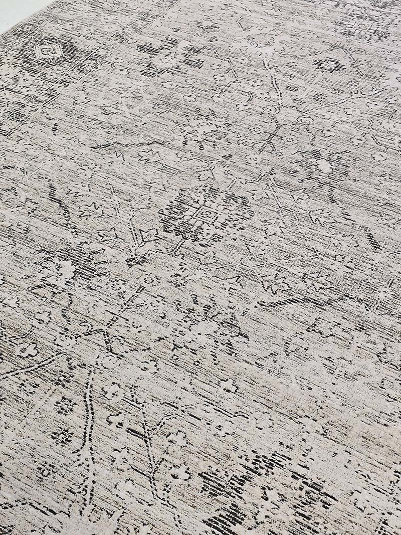 فرش ماشینی مدرن سیزان کاشان - کد کالیفرنیا 12432 nb