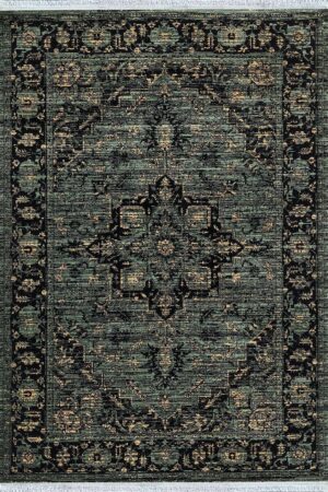 فرش ماشینی مدرن سیزان کاشان - کد کهن 43008 gs