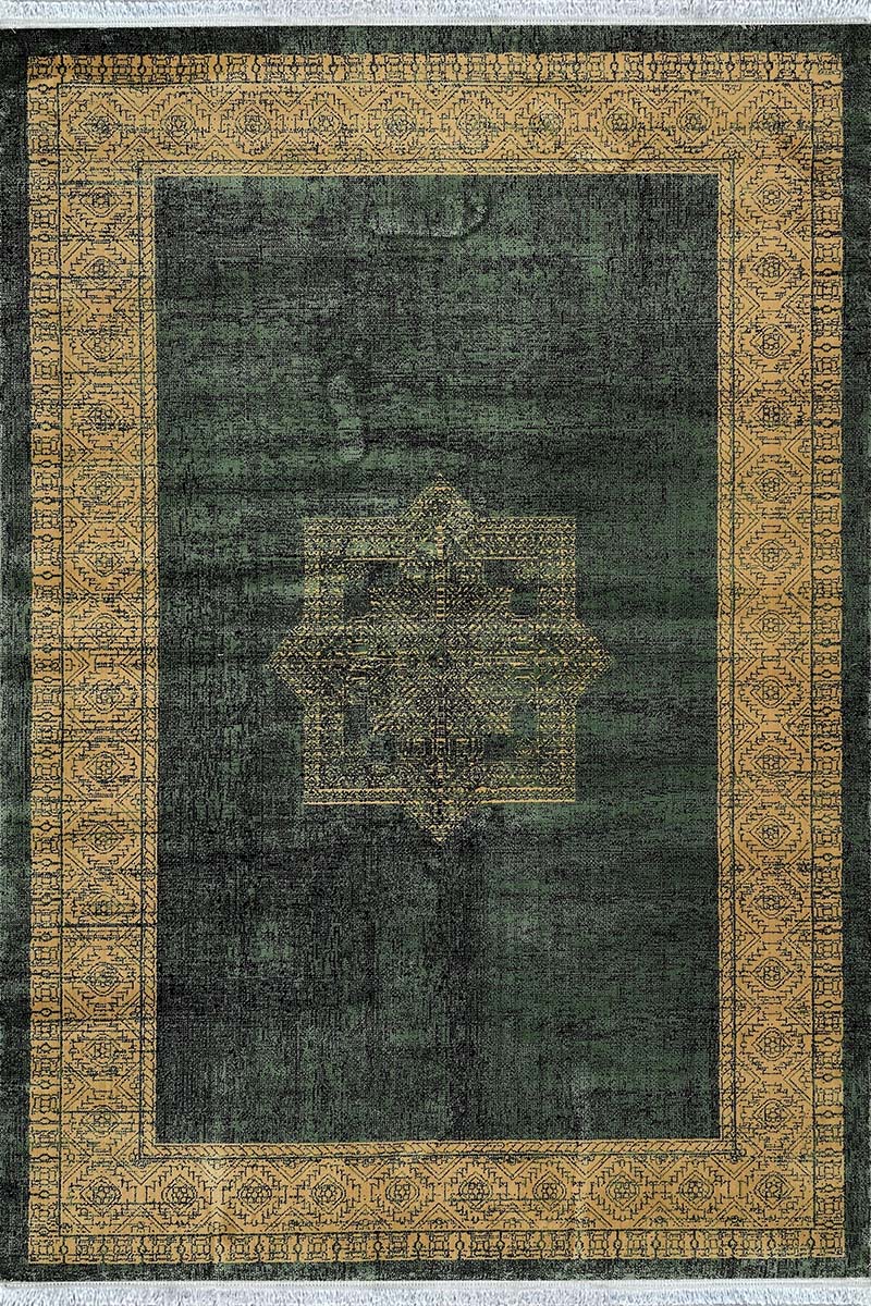 فرش ماشینی مدرن سیزان کاشان - کد کهن 43005 GT