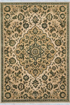 فرش ماشینی مدرن سیزان کاشان - کد کهن 43025 kg