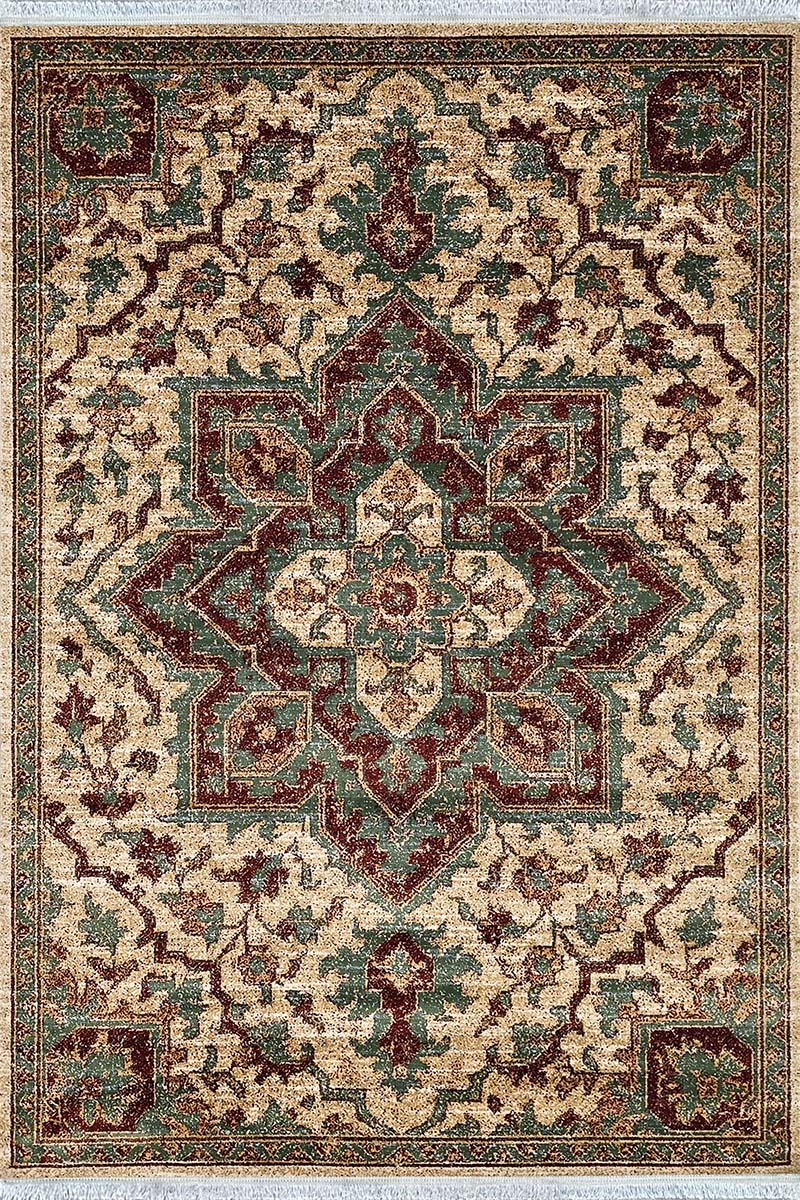 فرش ماشینی مدرن سیزان کاشان - کد کهن 43027 KB