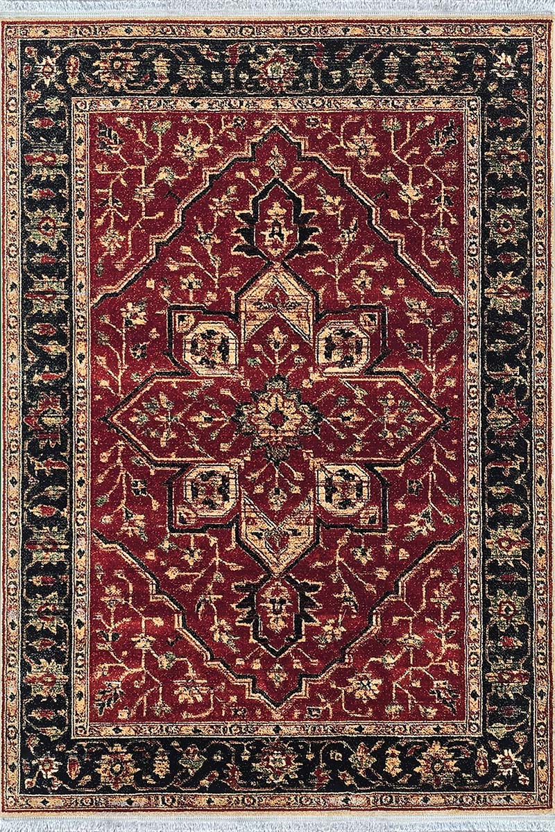 فرش ماشینی مدرن سیزان کاشان - کد کهن 43030 L