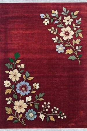 فرش ماشینی مدرن سیزان کاشان - کد کهن 43038 Ln