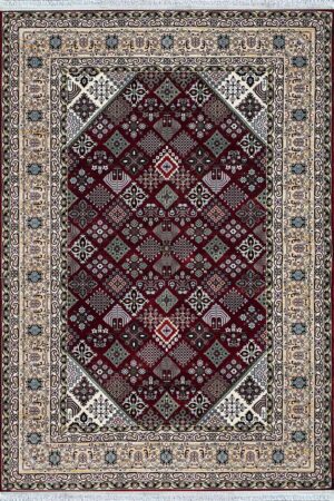 فرش ماشینی مدرن سیزان کاشان - کد کهن 43050 Ls