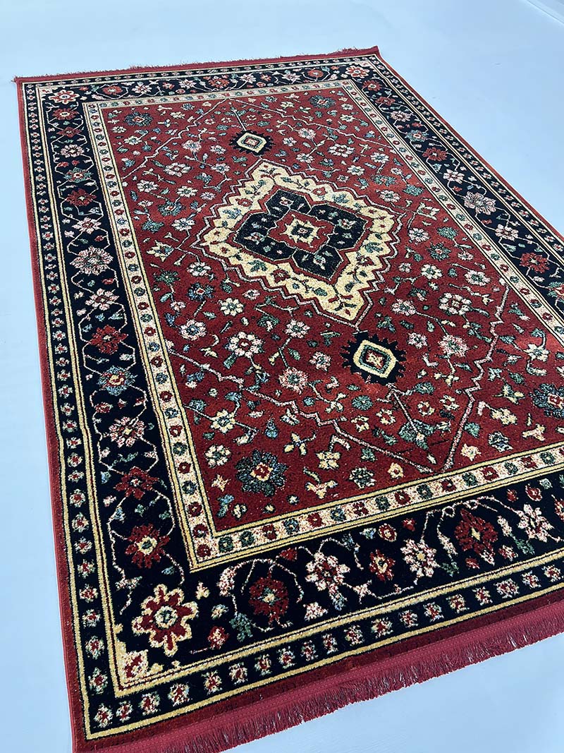 فرش ماشینی مدرن سیزان کاشان - کد کهن 43036 Ls - Image 2