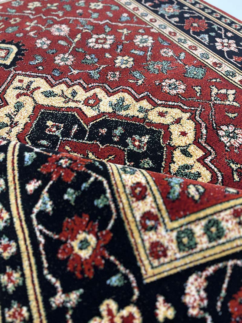 فرش ماشینی مدرن سیزان کاشان - کد کهن 43036 Ls