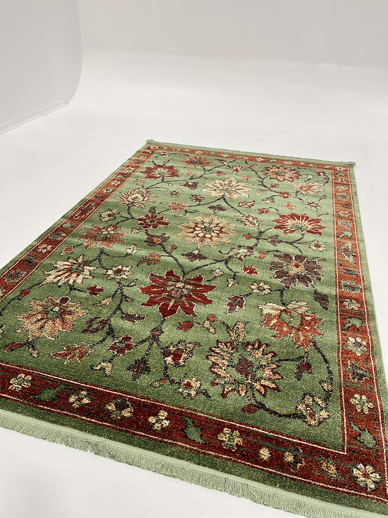 فرش ماشینی مدرن سیزان کاشان - کد کهن 43029 g