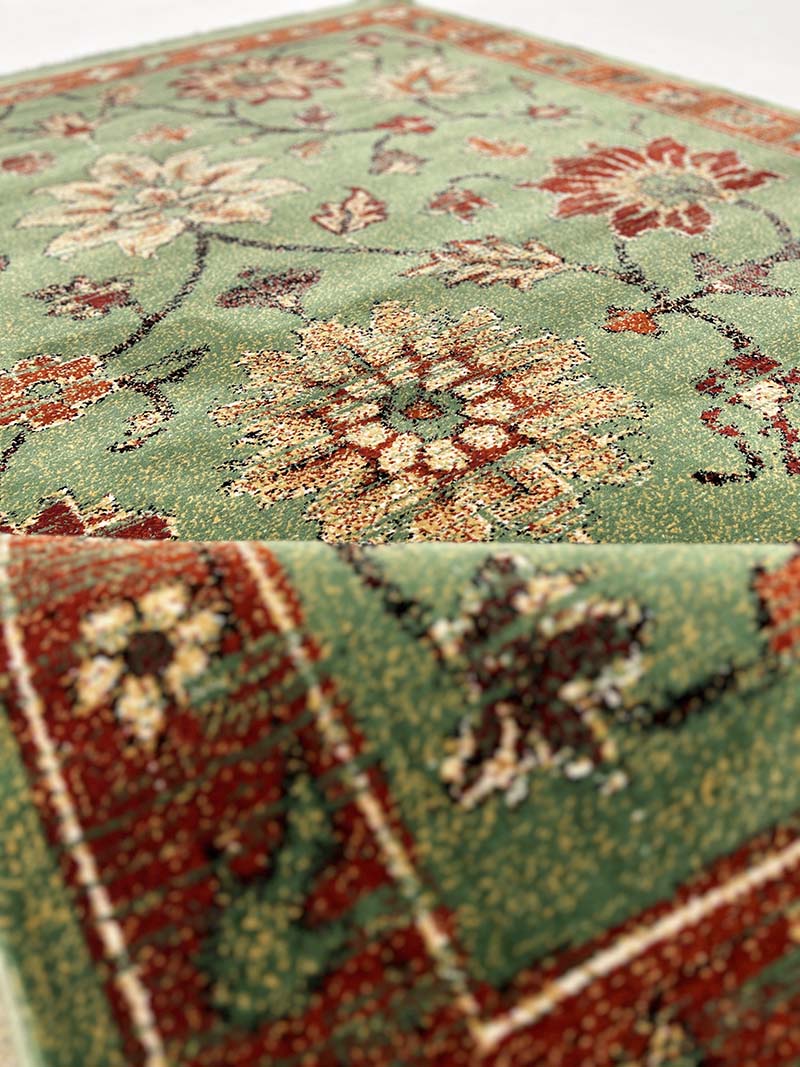 فرش ماشینی مدرن سیزان کاشان - کد کهن 43029 g