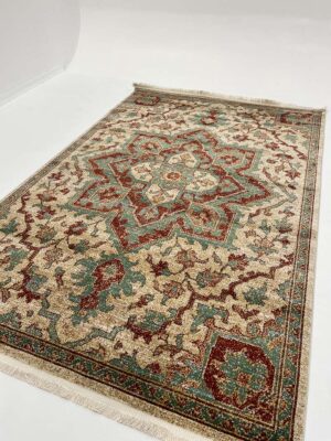 فرش ماشینی مدرن سیزان کاشان – کد کهن 43027 KB