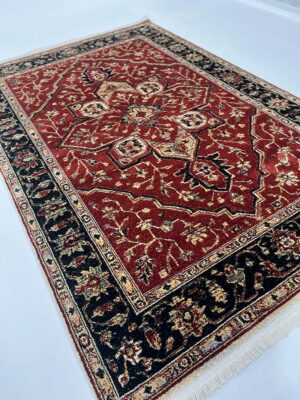 فرش ماشینی مدرن سیزان کاشان – کد کهن 43030 L