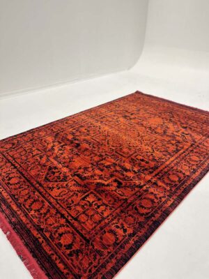 فرش ماشینی مدرن سیزان کاشان – کد کهن 43045 Ln