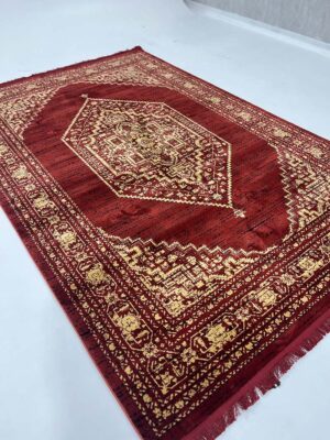 فرش ماشینی مدرن سیزان کاشان – کد کهن 43044 Lt