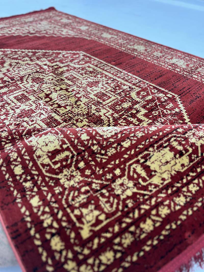 فرش ماشینی مدرن سیزان کاشان - کد کهن 43044 Lt