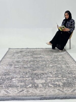 فرش ماشینی مدرن سیزان کاشان – کد کالیفرنیا 12410 ZN