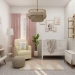 پرده برای اتاق خواب نوزاد