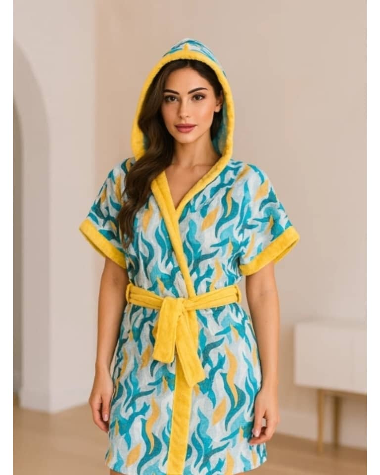 حوله تنپوش بزرگسال طرح لیدی چاپی (فری سایز) - Image 6